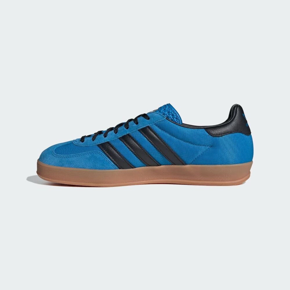 [NEW] Men's‎ adidas Gazelle Indoor Shoes Blue IG4998 - Picture 6 of 8
